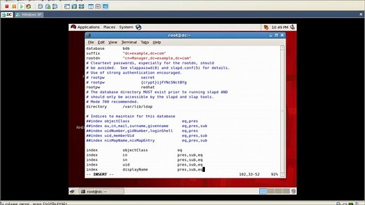 【RHEL Linux】【服务器配置全程实录】OpenLDAP Samba配置DC
