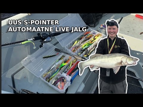 Pärnu kohapüük, uus S-Pointeri automatiseeritud Live jalg (Humminbird Mega Live 2)