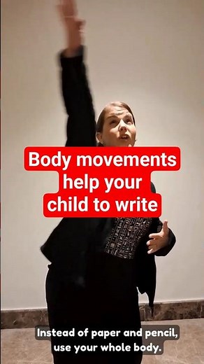 Use your BODY to write letters - making letter formations fun and memorable