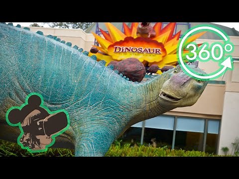 360º Ride on Dinosaur at Disney's Animal Kingdom