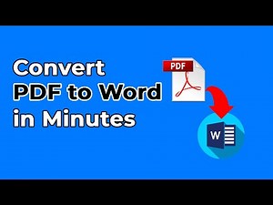 How to Convert PDF to Word Document Easily ?