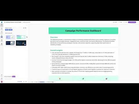 Build a Campaign Performance Dashboard in 2 Minutes with AI - Bricks Tutorial