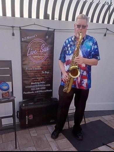 Live Sax playing with AI. Lol | Bill Mecca Music | Facebook
