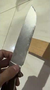 A faca ESEE 6 (réplica) não resistiu e apresentou danos 🫠🥲. E agora, passo logo ela na lixadeira?