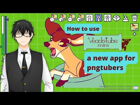 How to install/setup veadotube mini! a new app for pngtubers (Tutorial)