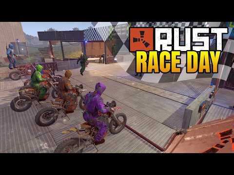 RACE DAY! Teil 1 - Motocross Madness in RUST 🏍️ RUST Special