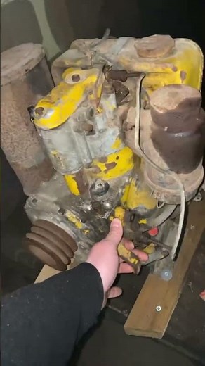 1ere mise en route moteur HATZ diesel ES75 @nico