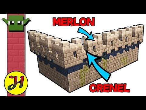 Minecraft Tutorial: Castle Wall