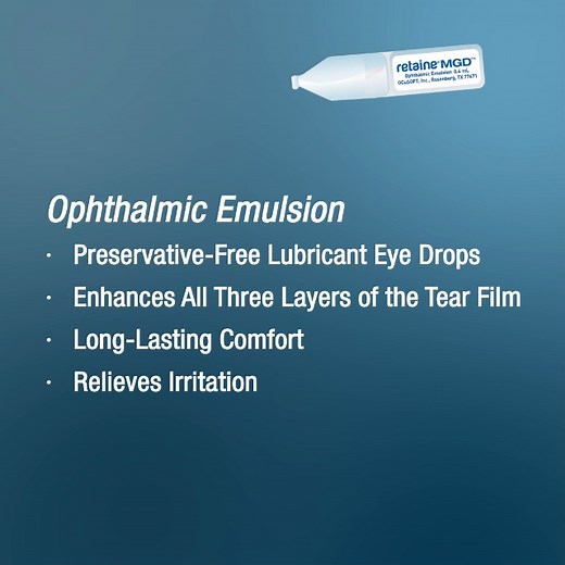 Watch Complete Dry Eye Relief with OCuSOFT Retaine MGD! on Amazon Live