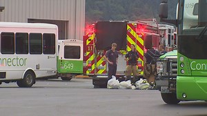 3 injured in 2-alarm fire at Microsoft bus maintenance facility