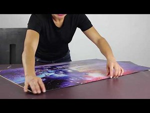 How to glue a poster to plywood