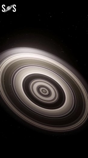 Exoplanet with biggest ring system in the Universe. #exoplanets #space #solarsystem #nasa | Secrets of Space