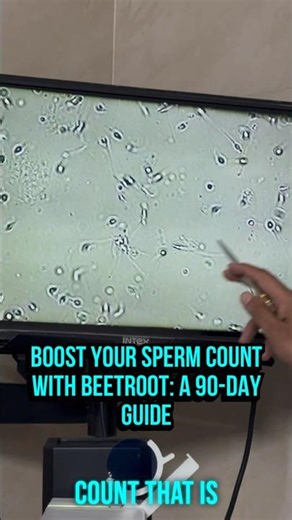 Boost Your Sperm Count with Beetroot: A 90-Day Guide