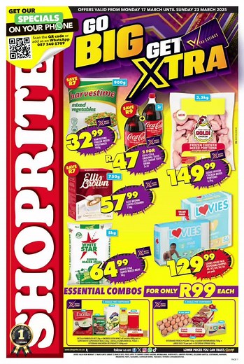 Shoprite Special Deals Gauteng March 2025