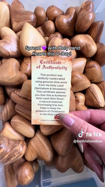 Spread Love with Bethlehem Box Hearts on Valentine's Day