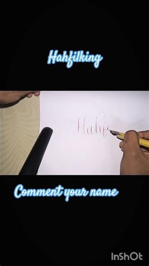 Beautiful calligraphy dip pen 🖋️#shorts #calligraphy #art #handwriting #calligrphylearning #name