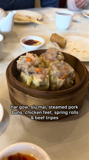 found this in my drafts - dim sum with the family 🥟 in Brooklyn, NYC