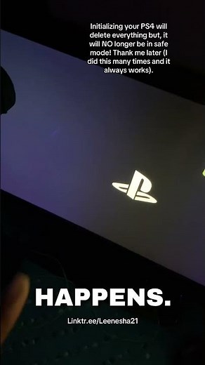 How to get PS4 out of safe mode (this REALLY works, NO clickbait)