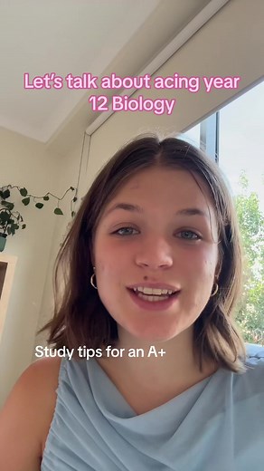 Study Tips for Acing Year 12 Biology