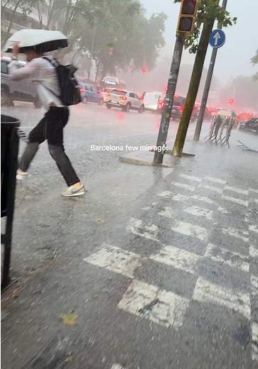 Barcelona Rain Today: Sudden Downpour in the City