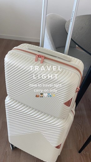 Ultimate Guide to Traveling Light with Carry-On Only | TikTok