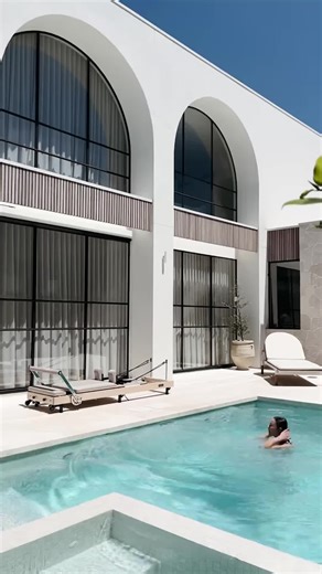 Post pool Pilates hits different. #reformerpilates