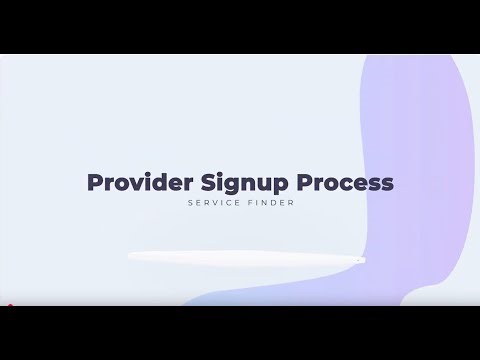 Provider Signup Process
