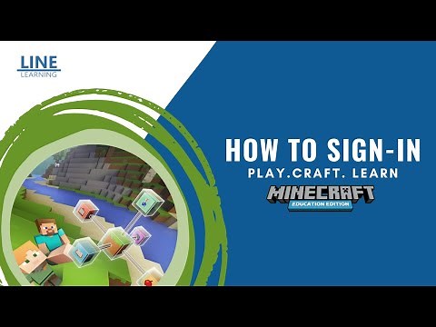 How to Log-in: Minecraft: Education Edition