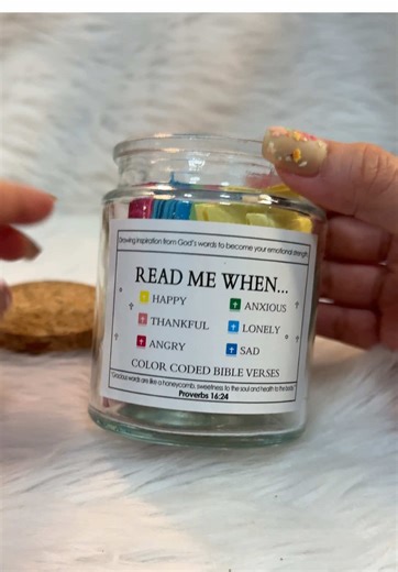 if you’re looking for a meaningful way to stay close to God’s word — or a sweet gift for someone na kailangan ng encouragement try this Bible Verses in a Jar. Read one verse a day… and let God’s word speak to your heart. 💛 #bibleverse #versejar #bibleversejar