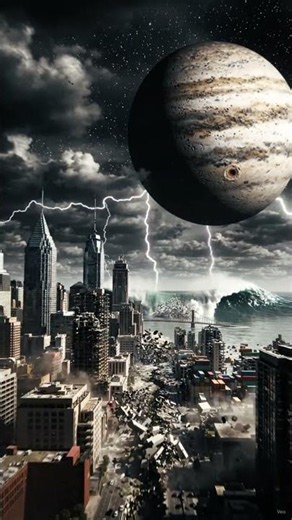 What If Jupiter Came Near Earth? 🪐 Earth's Worst Nightmare!
