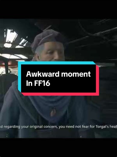 FF16 sus moment that just cracked me up! #FinalFantasy16 #GamingHumor #FYP #Whatthedogdo
