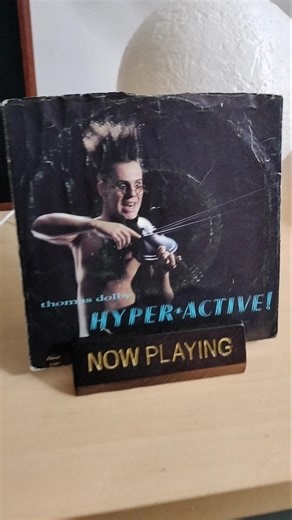 Hyperactive! Thomas Dolby 45 Rpm Vinyl #vinyl #vinyloftoday #vinylrecords #80smusic