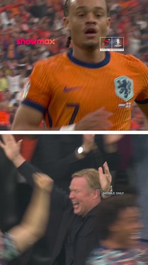 Ronald Koeman's Epic Reaction to Xavi Simons' Goal vs England in #EURO2024