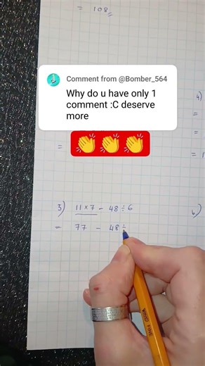 Gotta love my followers ❤️ #maths #tutorial #exam #mathematics #math #mathstricks #number #numbers
