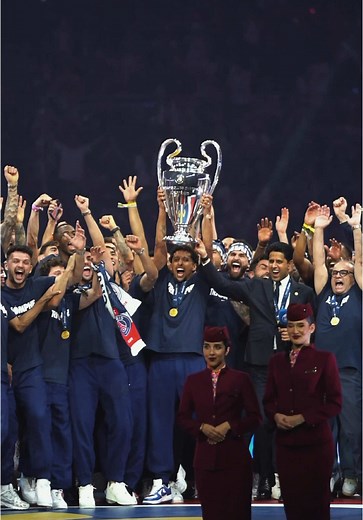 It wasn’t a dream… we are EUROPEAN CHAMPIONS! 🤩 #ucl #championsleague #psg