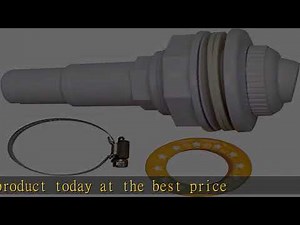 FibroPool Above Ground Pool Wall Fitting Return Jet Assembly with clamp and Thread Tape