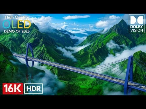 The Best 16K Video | Unseen Dolby Vision 16K HDR at 120 FPS Video