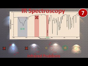 10 Advanced IR Spectrum Practice Problems #irspectroscopy #infraredspectroscopy #ftir