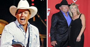 George Strait celebrates 50-year marriage with his high school sweetheart, stops concert to dedicate song to her