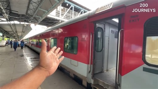 2K views · 37 reactions | 12261 Howrah Duronto Express H1 First Class Coupe Full Interior Tour | 200Journeys | Facebook