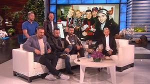 I hosted the first *NSYNC reunion in 2018 and asked the hard hitting questions in a game of Never Have I Ever. | Ellen DeGeneres
