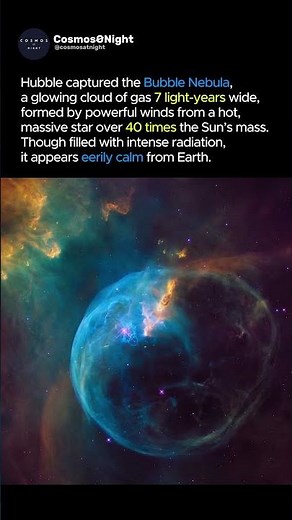 The Blue Bubble Nebula 🌌