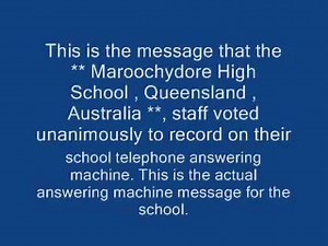 78M views · 5.2K reactions | A school's answering machine isnt quite what you expect. | Funniest Ever | Facebook