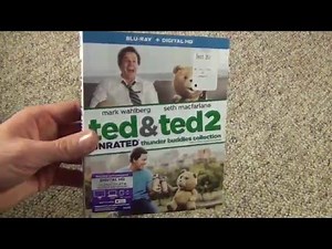 Ted and Ted 2 Thunder Buddies Edition Unrated Blu-Ray Unboxing