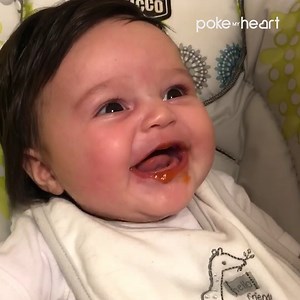 4.1M views · 11K reactions | How adorable is this giggly baby? | Poke My Heart | Facebook