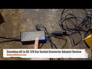 Cooolbuy AC to DC 12V Car Socket Converter Adapter Review