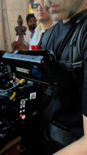 Behind the scenes on a Bollywood music set using the Amazon Portkeys monitor on shoot day. Smooth, reliable, and perfect for keeping every frame in check. #Portkeys #shareyourportkeys #portkeys #hs8 @portkeys.global On a #Bollywood film shoot with Director and Producer Nitin 📍 Production: @indouk 🎥 DoP: @imarmankhans 🎬 First AD: @sameer.khan_86 📽️Focus Puller , 1st Ac Camera Assistant: @og_cinematics 🕴️Cast : @ridheemapai @iam_sameerkhan_7 @officialbilalkh 💄 Hair & Makeup: @lattapathakmuah