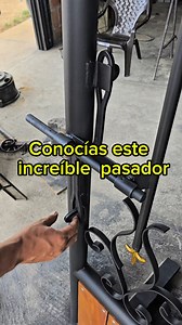 12M views · 195K reactions | Conocías este INCREÍBLE pasador ❓#tips #tip #tutorial #herreria #incredible #gatedesing | E B Welding | Facebook