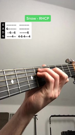 Learn Snow by Red Hot Chili Peppers Guitar Tabs | Guitar Lesson Tutorial