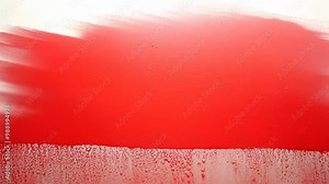 bright red gradient paint texture with a smooth transition, ideal for overlaying text or animation elements. The textured surface and vibrant red tone create a bold background for graphic design Stock Video